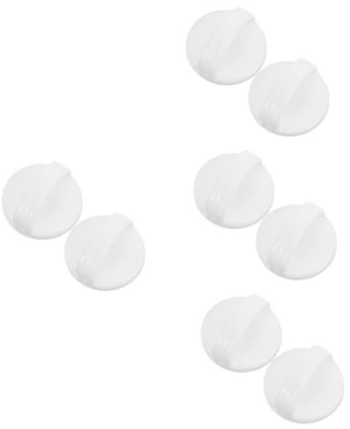 Angoily 8pezzi Manopole Di Controllo Timer Per Asciugatrice e Lavatrice Manopole Per Timer Di Lavaggio Facili Da Installare e Compatibili Con Vari Modelli