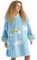 BEDSURE Decke mit ärmeln Kuscheldecke, Weihnachtsgeschenke Geschenke für Frauen Frau Hoodie Decke Damen, Tragbare Decke zum Anziehen Erwachsene,Warm Weich 95x85cm Regenbogen Printed