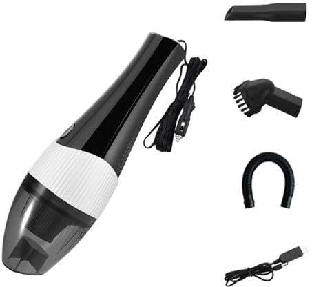 Aspirateurs de voiture portatifs 5500PA Aspirateur de voiture portable sans fil Aspirateurs d'air Duster 120 W Aspirateur à main pour voiture