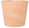 Leni Siena Terrakotta Keramik Übertopf Blumentopf rund Terracotta-Farben matt Pflanztopf ohne Loch für Zimmerpflanzen Hydrokultur Erde - Größe 14 M