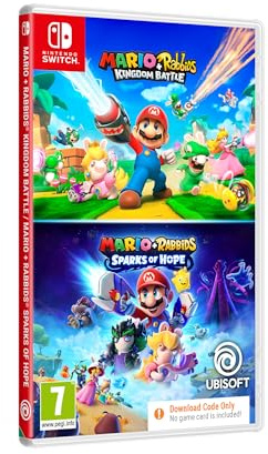 Mario + Rabbids Kingdom Battle / Mario + Rabbids Sparks of Hope (Switch) (Code in Box)