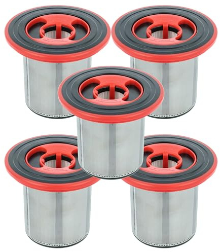 vhbw 5x Filter kompatibel mit Bosch BKS711MALL/01, BSS715CARP/01, BKS711XXL/01, BKS711MTB/01, BSS711W/01, BSS71125AH/01 Staubsauger