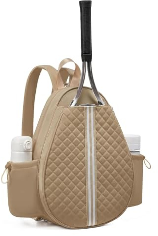 QIUPFGUT Tennistasche, Tasche für Tennisschläger, Tennis-Paddel-Rucksack,Badmintonschläger, Tasche, Schläger-Tragetasche, Handtasche für Tennis/Pickleball/Badminton/Squash-Sportarten