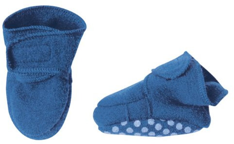 Disana 34402XX - Walk-Babyschuhe Wolle blau, Size / Größe: 4 - 8