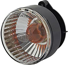 HELLA 2BA 009 001-091 Blinkleuchte - Halogen - 12V - Einbau/Schraubanschluss - Lichtscheibenfarbe: grau - vorne - Menge: 1