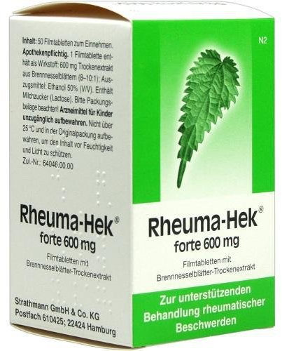 RHEUMA HEK forte 600 mg Filmtabletten 50 St