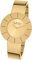 JACQUES LEMANS Damenuhr La Passion Metallband massiv Edelstahl ip-Gold LP-128C