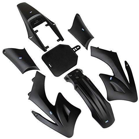 HMParts Verkleidung Set Dirt Pit Bike 125-150 CCM Typ 2 SW matt