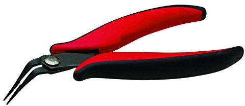 Mikro-Elektronik-Spitzzangen Backen gebogen, glatt, 1 mm breit 152 mm, 1 Stück