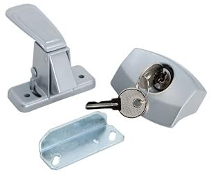 JR Products 10805 Argent Camper Loquet de Porte