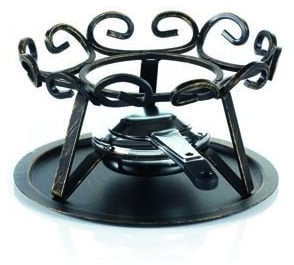 Réchaud À Fondue En Fer Forgé 23cm - 3008208