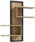 DEINE TANTE EMMA JTNB01-M635 Wandregal JYTANA Wandboard Mauvella Eiche ca. 103 x 123 x 22 cm
