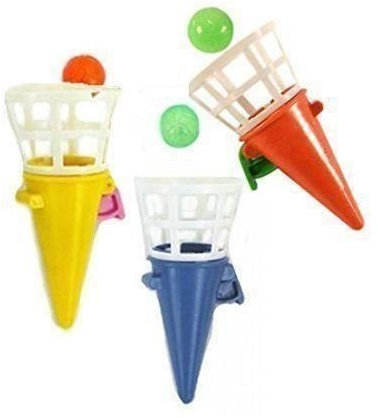 Henbrandt 24 X Mini Click & Catch (7cm) - PINATA - Rainbow - Karton - Kinder Party Spielzeug - Geburtstag