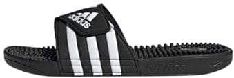 adidas Mixte Adissage Slides TOBOGGANS, Cloud White/Core Black, Fraction_52_and_2_Thirds EU