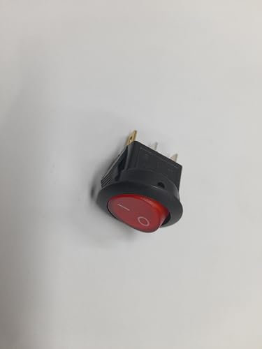 PIEFFELINE Interruttore UNIPOLARE Luminoso Tondo 16A Spia 12 Volt