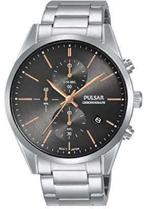 Pulsar Homme Uhr Analogique Quartz mit Acier Armband PM3133X1