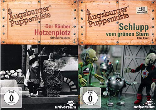 Augsburger Puppenkiste: Der Räuber Hotzenplotz + Schlupp vom grünen Stern [2er-DVD-Set]