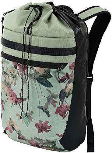 Nitro Fuse Rucksack leichter modischer Daypack exklusiver Side &Toploader in Gymbag Optik, Dead Flower, 44x29x20cm / 24L