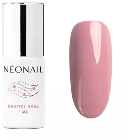 NÉONAIL UV Nagellack - Base Coat Gel UV - Revital Base Fiber - Warm Cover - Unterlack Für Nägel Lack Gel - Modeling Base - 7,2 ml