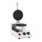 Royal Catering RC-WM01 Gaufrier Professionnel Rond Appareil À Gaufres Électrique (170 mm, 1,300 W, Minuterie : 1-5 min, Plaques de cuisson : Alliage aluminium/Téflon, Boitier : inox)