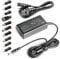 KFD Universal 15V DC Power Supply 5.5x2.1mm with Multi connector 5.5x2.5mm 3.5x1.35mm 4.0x1.7mm 4.8x1.7mm 5.5x3.0mm 6.5x4.4mm AC 100-240V UK cable Converter to 15 volts 4A 3A 60W Transformer