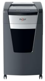 Rexel XP516+ Micro Cut Paper Shredder, Shreds 18-16 (70-80 gsm) Sheets At Once, P5 Security Level, Jam-Free Technology, Office Use, 85 Litre Pull-Out Bin, Black, Momentum Extra Range, 2021516MEU