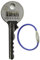 ®T10PASS Chiave Pass PTT Universale per Serratura Cassetta Postale - Barilotto T10 in Lega di Titanio Anodizzata Giallo
