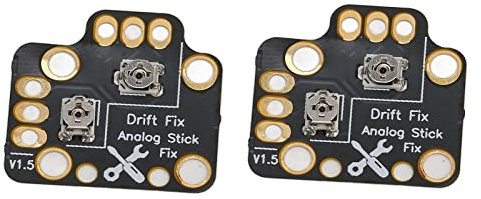 Sxhlseller 2 Stück Gamepad Joystick Drift Repair Board, Controller Analog Stick Drift Fix Mod, Gamecontroller Kalibrierplatte, für Gamecontroller