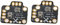 Sxhlseller 2pcs Gamepad Joystick Drift Repair Board, Controller Analog Stick Drift Fix Mod, Piastra di Calibrazione del Controller di Gioco, per Controller di Gioco