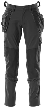 Mascot Accelerate Ultimate Stretch Trousers with Holster Pockets Black - 38R