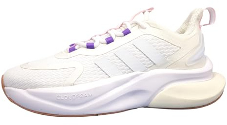 adidas Damen Alphabounce + Sneaker, Ftwr White Ftwr White Core White, 37 1/3 EU