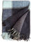 JOWOLLINA WOOLONLY 100% Lammwolle Wolldecke Plaid Karo Schottenmuster Tartan (Solid Brown, 150x205 cm)