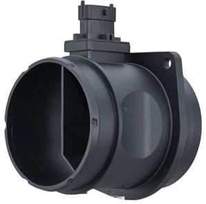HELLA 8ET 358 166-611 Luftmassenmesser - 4-polig - Rohrstutzen | Kompatibel mit: JAGUAR E-PACE, F-PACE, XE, XF II, XF SPORTBRAKE, XJ, LAND ROVER DEFENDER Station Wagon, LAND DEFENDER Van
