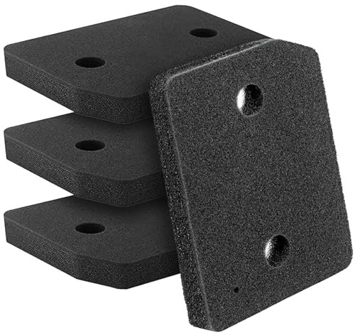 4 Stück Trockner Filter für Miele T1 9164761 Wärmepumpentrockner, Fusselfilter Schaumstoff Sponge für Miele Kondenstrockner und Wärmepumpentrockner