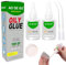 Colle Extra Forte,50g Super Glue,Super Glue Universelle,Colle Liquide Super Glue,Colle Transparente,Glue Extra Forte,pour Bricolage Diverses Restaurations, des bijoux, du bois, etc (2pcs)