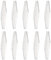 Cragmut 10 Pcs Brush Cutter Blade Metal Blades, Cordless Strimmer Blades Grass Trimmer Replacement Blades for Garden Strimmers Outdoor Power Tools Accessories