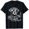 Death Metal, Heavy Metal Rock Headbanging Biker Dog Gift T-Shirt