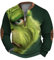 𝑮𝒓𝒊𝒏𝒄𝒉 Pullover Herren Weihnachtsdruck Lustig Weihnachtspullover Rundhals Henley Shirt Ugly Christmas Sweater Weihnachtspulli Langarm Sweatshirt 𝑮𝒓𝒊𝒏𝒄𝒉 Kostüm(#18 Army Green,XXL)