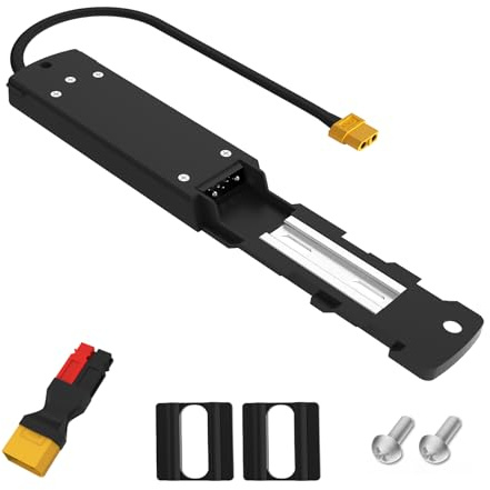 YASCO Ebike Battery Bottom Base Install Plate Electric Bike Battery Mounting Plate, Hailong 5 Pins Bottom Plate