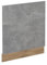 Vicco Façade de Lave-Vaisselle R-Line, Béton, 60cm sans PT