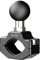 COZERI Supporto per manubrio da moto, compatibile con RAM Mount, in lega di alluminio, portata 21 mm - 32 mm, con 1 sfera in TPU per moto, bicicletta, specchio, GoPro, Akaso