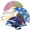 WEARXI Fächer Hochzeit – 4pack Handfächer, Fecher Sommer Hochzeit, Hand Fan Asiatische Deko für Geburttag, Party, Wedding, Fotografie, Wand Dekoration