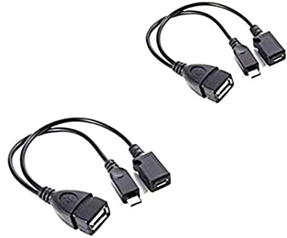 USB Netzwerk Adattatore 2pcs TV Kabel Adattatore Ethernet Stick 4K Stick Terminal OTG OTG per il fuoco di Fire a 3 o 2 ° GEN