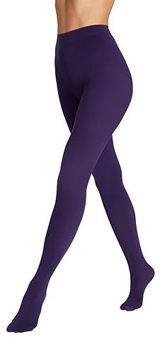 Seidiva Collant Donna Colorati 80 Denari Opachi a Vita Alta, Calze Collant Morbidi Coprenti e Confortevoli, Oltre 30 Colori
