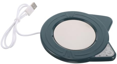 GALPADA USB Electric Mug Warmer Heating Coaster for Milk Tea Coffee Celsius Adjustable Portable Desk Cup Heater Beverage Warmer
