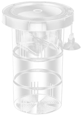 Njidher Aquarium Zuchtbox,Aquarium Absetzbox | Wiederverwendbares Aufzucht-Refugium für verletzte Wassertiere, Wasserpflanzen, Lebendfutter-Zucht, Guppys, Kampffische und