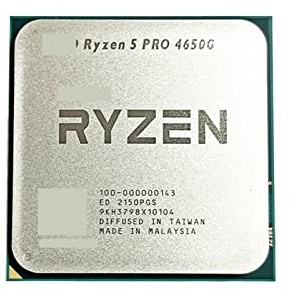 Processeur R 5 PRO 4650G 3,7 GHz à six cœurs douze fils 65 W L3 = 8 M 100-000000143 Socket AM4