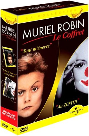 Coffret Muriel Robin 2 DVD : A l'Olympia, tout m'énerve / Au Zénith, toute seule comme une grande [FR Import]