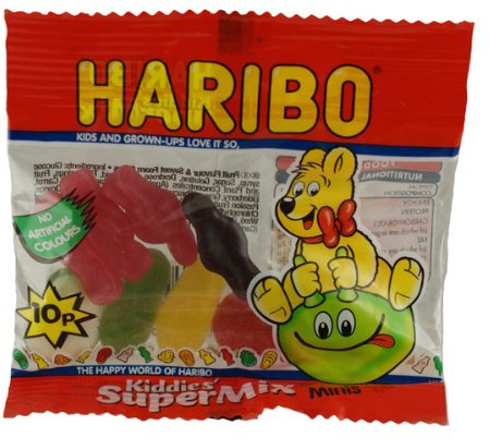 HARIBO Supermix Minis Treat Size, 16 g