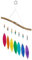 TREND IMPORT Glas-Windspiel: Regenbogen